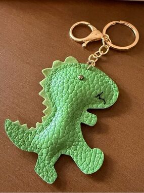 Green Dinosaur Keychain/Bag Charm